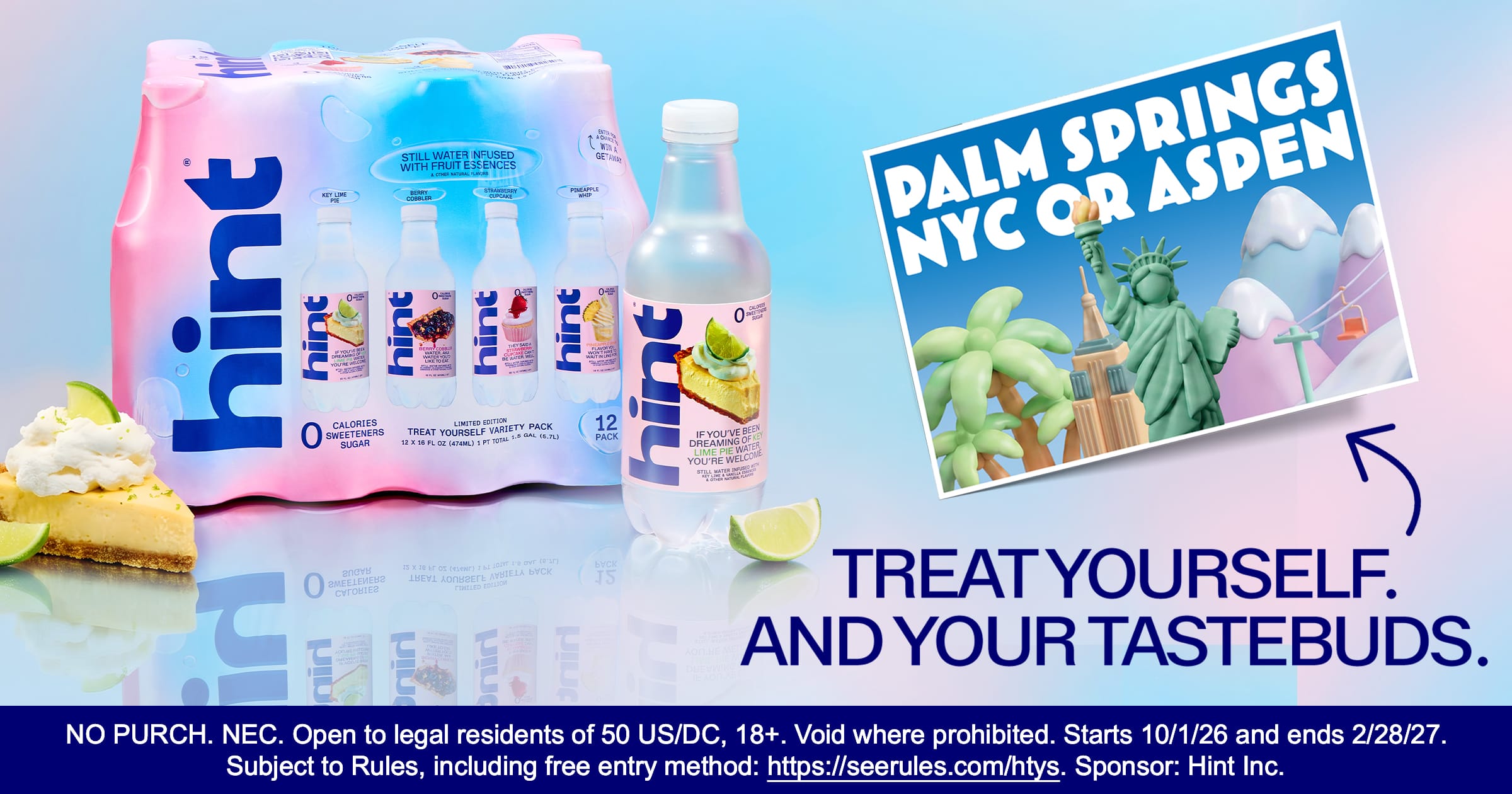 Hint Treat Yourself Sweepstakes
